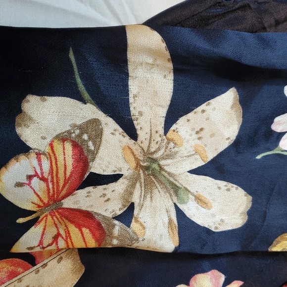 Dorothy Schoele Elegant Floral Butterfly Women's Blazer Size:6 - Picture 11 of 12